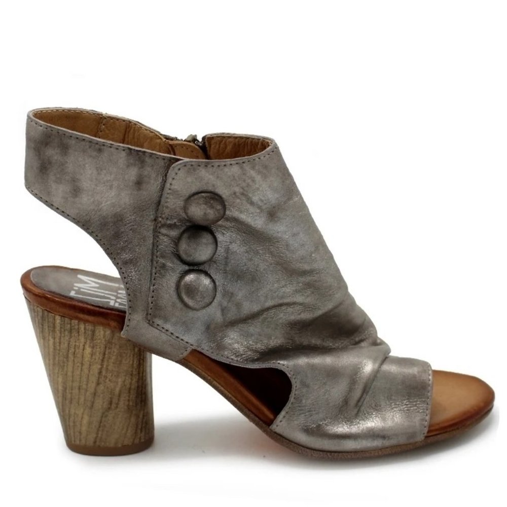 MIZ MOOZ METALLIC BELLA HEEL
